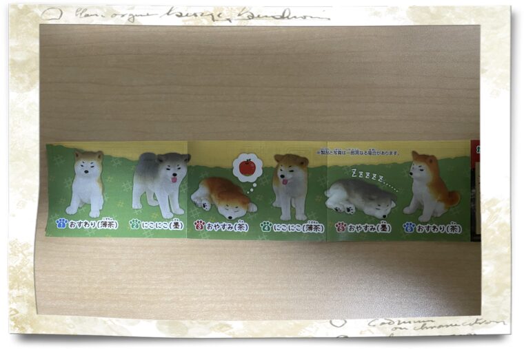 秋田犬の説明書